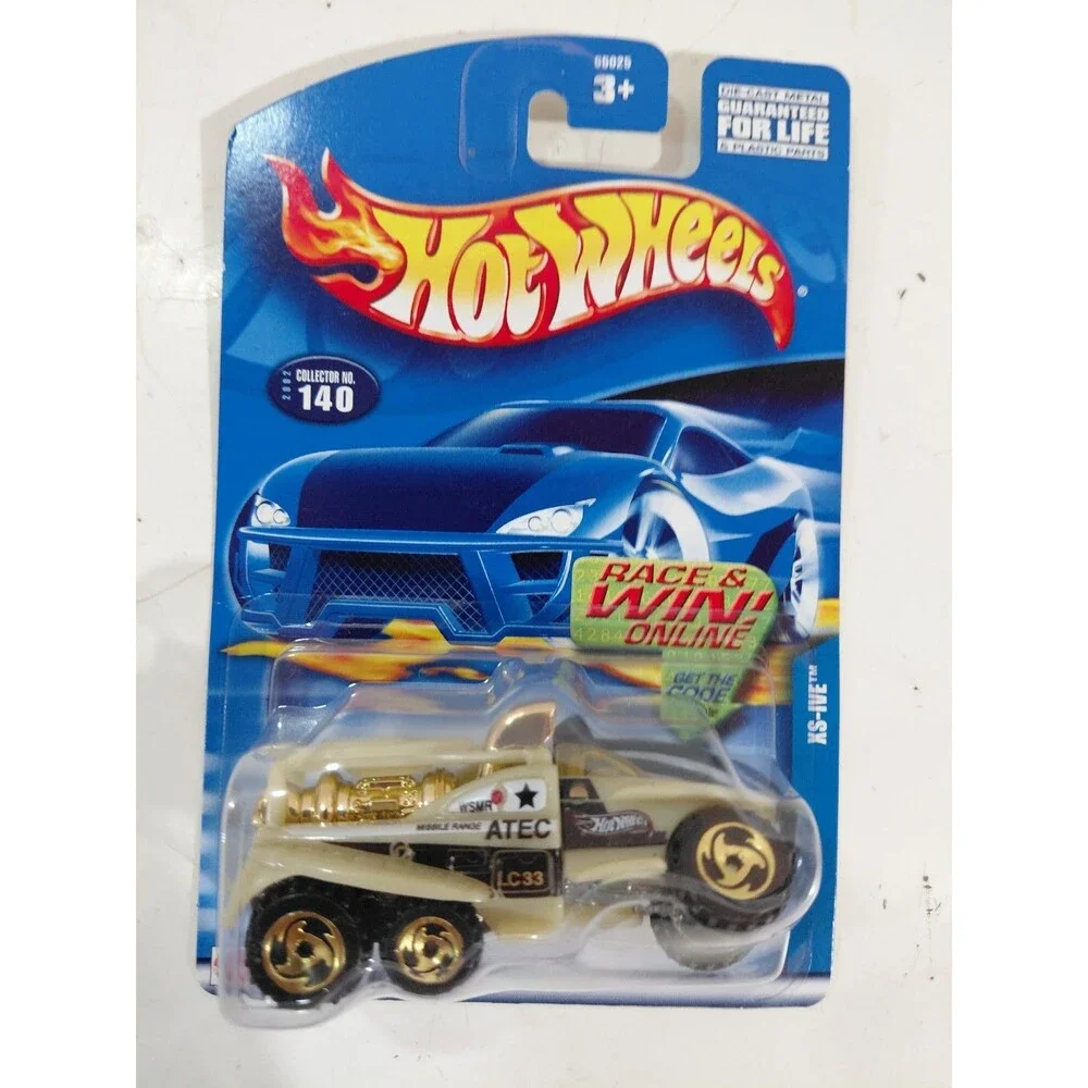 NIP Hot Wheels 2001 Main Line 1:64 DieCast XS-IVE Turbine 6x6 Military Truck